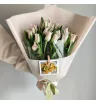 Букет с тюльпанами &laquo; Милк Шейк &raquo;