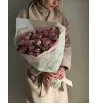 Монобукет из 15 лавандовых пионовидных роз  1