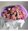 Монобукет из 15 кустовых роз Бусинки