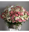 Корзина из кустовых роз Единственной МАМЕ! 1