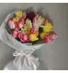 Весенний букет Тюльпан и ирис  1