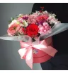 Цветы в коробке Алый закат