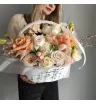 Весенняя корзина Крем брюле  2