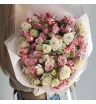 Букет из 25 кустовых роз  2