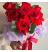 Французские розы в шляпной коробке Нина  3