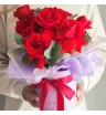 Французские розы в шляпной коробке Нина  1