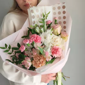 Букет Нежный февраль  от интернет-магазина «VeraRosa»