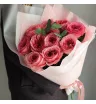 Монобукет из пионовидных роз  4