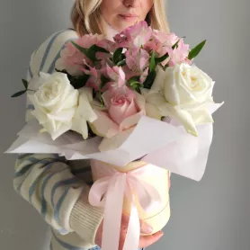 Коробка Нежное признание  от интернет-магазина «VeraRosa»