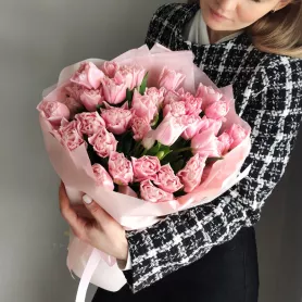 Букет Розовые грёзы  от интернет-магазина «VeraRosa»