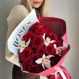 Букет Признание в любви от интернет-магазина «VeraRosa»