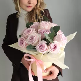 Коробка Нежный закат от интернет-магазина «VeraRosa»