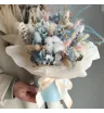 Композиция из сухоцветов Нежное облако 2