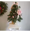 Ёлка из нобилиса Чайная роза