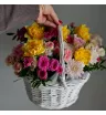Весенняя корзина Жёлтый нарцисс