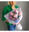Букет Лепестки пиона